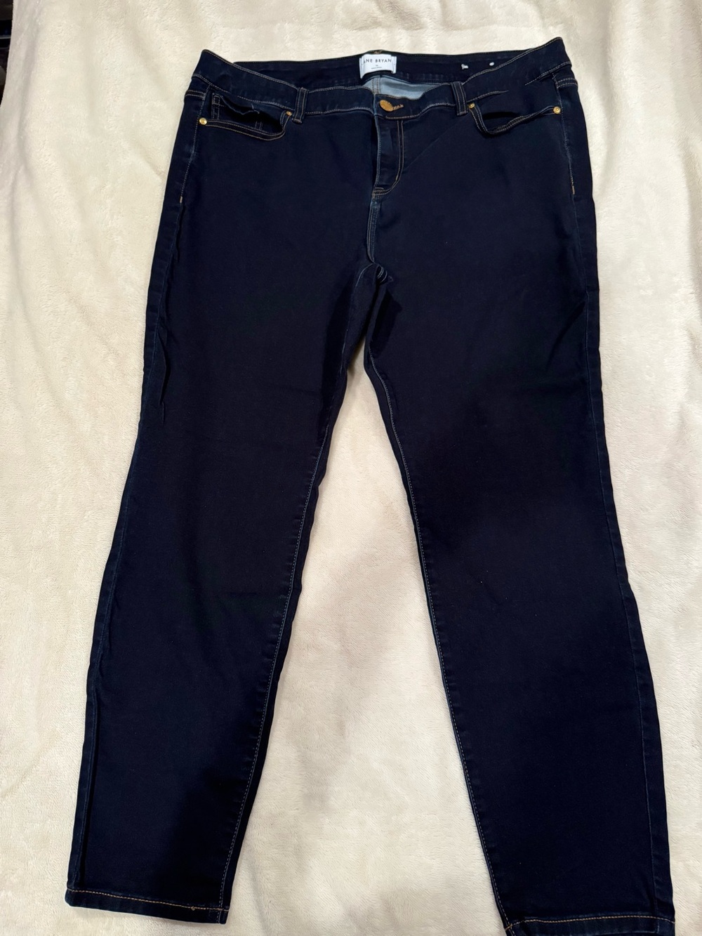 Lane Bryant Dark Navy Skinny Jeans